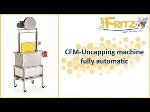 Carl Fritz Uncapping machine (item no. 5130000)