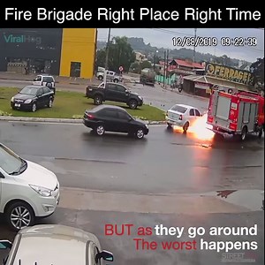 11M views · 10K reactions | Very lucky to be in the right place at the right time. Video: viralhog | Street FX Motorsport USA | Facebook