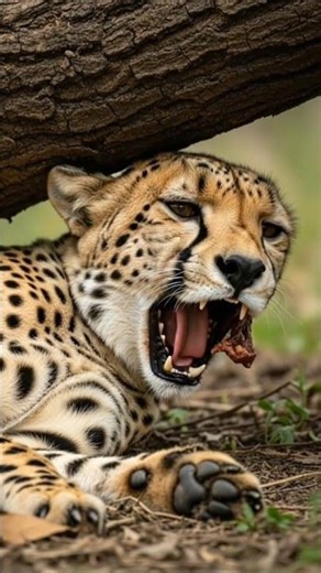 “Epic Wildlife Rescue: The Giraffe vs Cheetah Showdown”