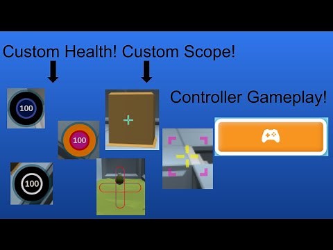 How to change your crosshair and health color! - Controller gameplay! - Shellshockers #27
