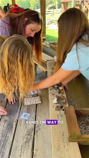 Gem Mining in Bryson City Near the Great Smoky Mountains National Park