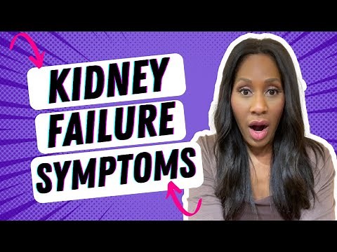 KIDNEY FAILURE SIGNS YOU SHOULD KNOW ABOUT! A Doctor Explains!