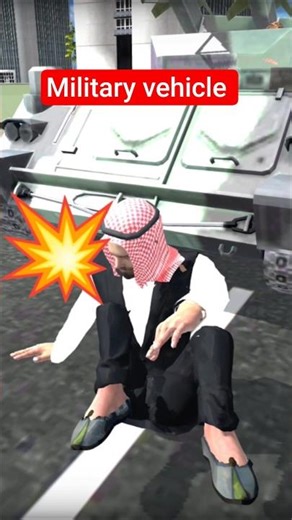 Arab sheikh drive military vehicle 👍Indian boy src #sheikh #military #shorts