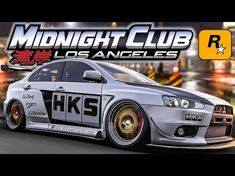 O INÍCIO DE GAMEPLAY DO MIDNIGHT CLUB LOS ANGELES NO PC