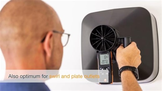 testo 417 New Compact Class - Volume flow measurement at ventilation outlets | Rob Boughen