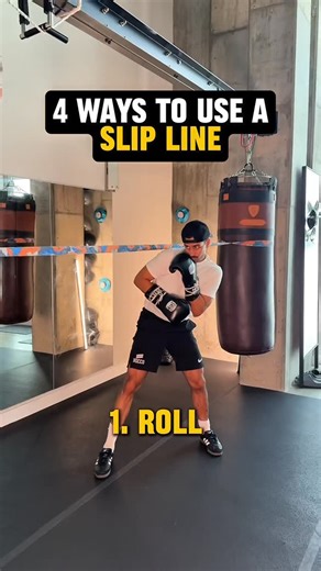 ROMIE 🥊 on Instagram: "Why use a slip line?👇 The slip line is an easy and convenient tool to help work your head movement and your footwork! Here’s 4 simple drills to work on once you’ve got yours ready!"