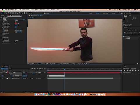 Light Saber Tutorial - After Effects CC - Saber Video Copilot