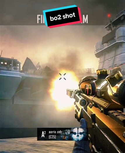 ladder bounce shield bounce over the shoulder 🤌 (bo2 shot) #blackops2 #trickshot #codnostalgia #bo2memories #ogcod