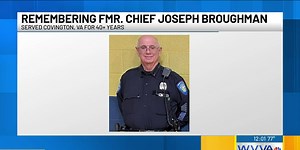 Covington, VA Police Dept. mourns loss of former Chief Broughman