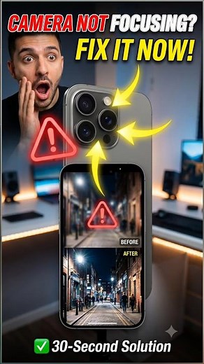 iPhone Camera Not Focusing? Fix It in 30 Seconds!