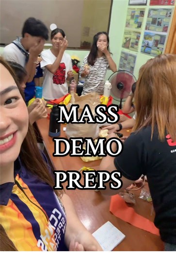 Mass Demo Preparation with G10 Dancers