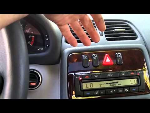 Mercedes w208 w210 air conditioning recharge