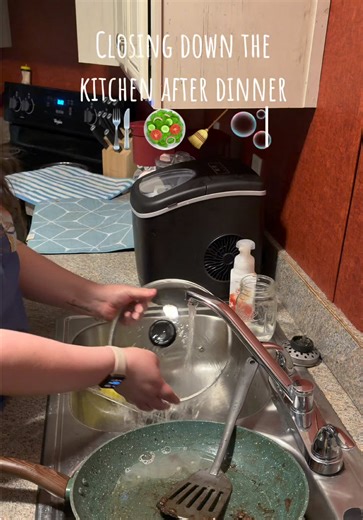 kitchen’s closed 🤍 pajamas on, counters wiped, water filled… bed is officially calling my name 💤 #nightroutine #momsoftiktok #sundayreset #dayinmylife #roadto10k closing down the kitchen night routine realistic mom life boy mom evenings cleaning after dinner cozy nighttime routine pajamas on vibe end of day reset tired mom routine everyday motherhood