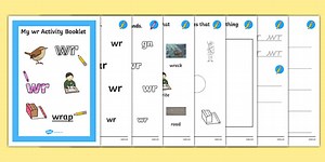 Wr Grapheme Phase 5 Alternative Spellings Activity Booklet