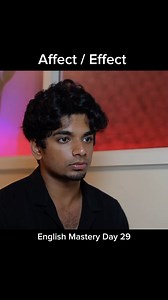 Affect is usually a verb, and it means to impact or change. Effect, on the other hand, is usually a noun that you would use to indicate the result of a change. For expert guidance, WhatsApp 91 703 44444 78 #english #grammar #learnenglish | Edolaos English Learning Solutions