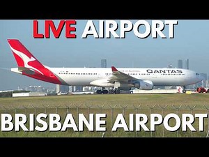 Brisbane Airport LIVE NOW ✈️ Busy Sunday Aviation Action & Updates from BNE!