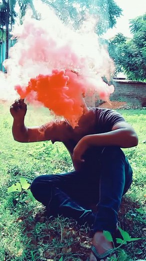 photoshoot 😪 colour smoke😍 #yelili #musically #tiktok #hahah