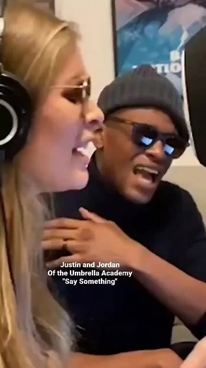 Jordan and I Sing Say Something | Umbrella Academy Cover