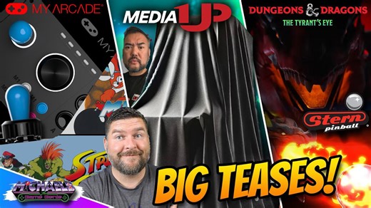 Big 1Up News, Stern D&D Pinball & MyArcade CES 2025 Teases!