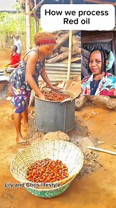 28K views · 732 reactions | How we process red oil #lifestyle | Lily&Chris lifestyle | Facebook