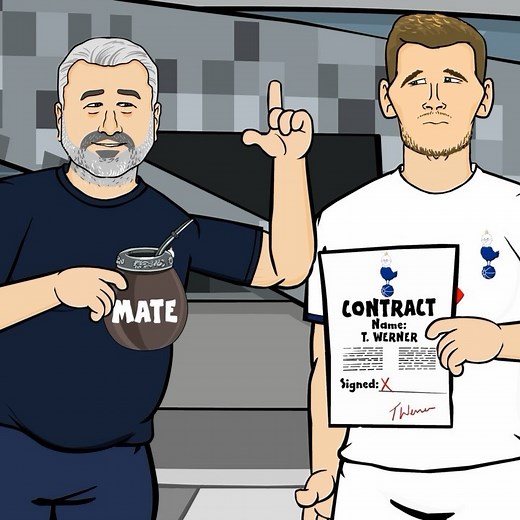 442oons on Instagram: "Timo Werner’s First Day at Spurs…a great signing for Tottenham or he’s worse than Kai Havertz? 🤣 #spurs #werner #timowerner"