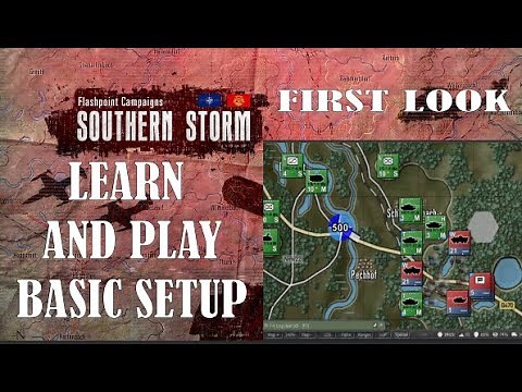 First Look Flashpoint Campaigns Southern Storm | Learn as Play Basic Setup