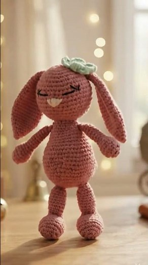 Süßen Hase häkeln 🐰häkeln mit Cuddlebles #crochet #tutorialamigurumicompleto #häkeln #amigurumi