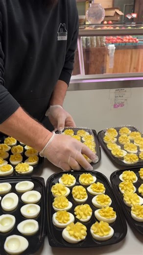 Have you ever tried some Deviled Eggs at Kings Salads at the PA Dutch Farmers Market in Princeton? | PA Dutch Farmers Market
