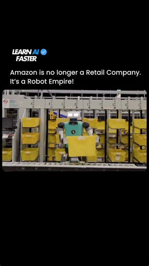 Amazon is no longer just a retail company. It now runs over 1 million robots in its fulfillment centers worldwide. These robots help move, sort, lift, and transport inventory, making operations faster and more efficient. Humans still play a major role. Amazon employs around 1.5 million people globally, most of whom work in fulfillment, logistics, and supporting roles. Robots are designed to assist human workers, reduce repetitive strain, and improve efficiency. They do not replace the entire wor