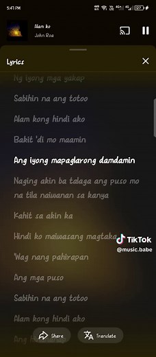Alam Ko - John Roa: Full Lyrics and Playlist