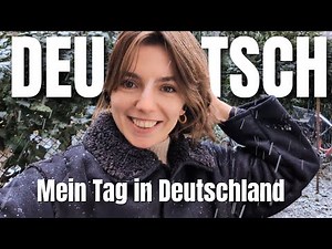 Learn German Naturally | A Winter Day in Germany (Slow Vlog)
