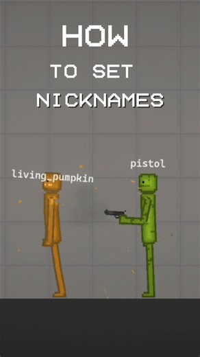 Tutorial on nicknames #viral #melonsanbox #melonsandbox #tutorial #nicknames #melonplayground
