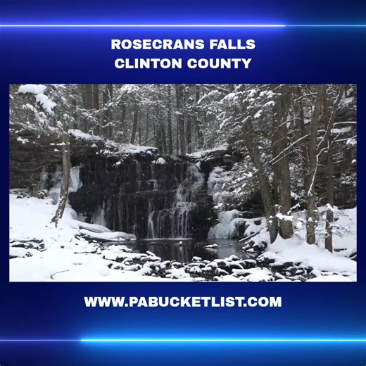 Video of the Day: Rosecrans Falls in Clinton County. | PA Bucket List