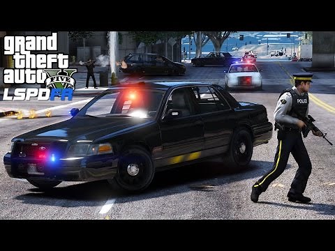 GTA 5 LSPDFR Police Mod 418 | Unmarked RCMP CVPI & Tahoe | Panic Button Activated Twice
