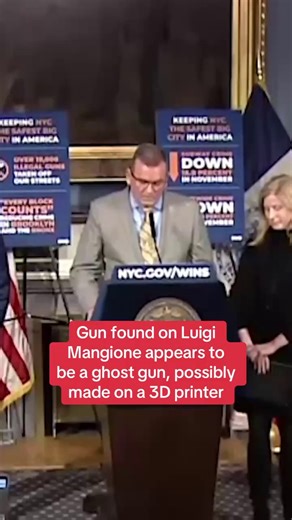 The gun found on Luigi Mangione, the person of interest being questioned in the shooting of UnitedHealthcare CEO Brian Thompson, appears to be a "ghost gun" that may have been made on a 3D printer, police say. https://www.cbsnews.com/news/ceo-murder-nypd-questioning-man-in-pennsylvania/ | CBS News