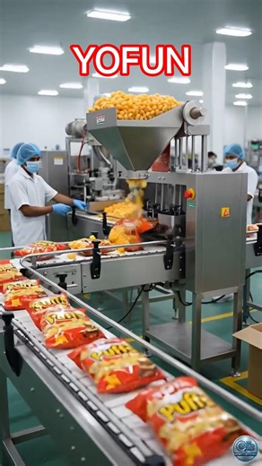 YoFun Puffs Factory Process | How YoFun Snacks Are Made Inside Factory