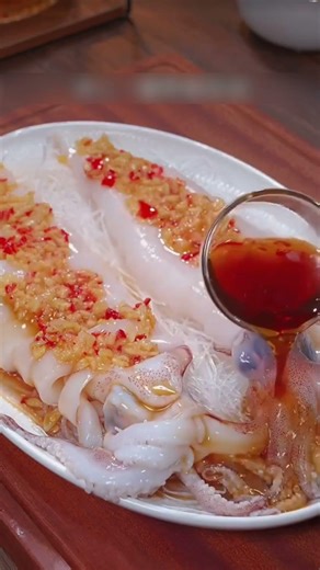 Easy & Quick Stewed Squid Recipe – So Delicious! #shorts #shortsfeed