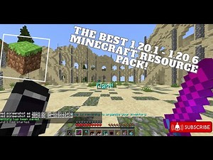 The best 1.20.1 - 1.20.6 Minecraft resource pack with built in low fire! (free)