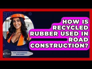 How Is Recycled Rubber Used In Road Construction? - Civil Engineering Explained
