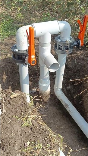 Drip System Valve + PVC Fitting Smart Idea 💧 #shorts