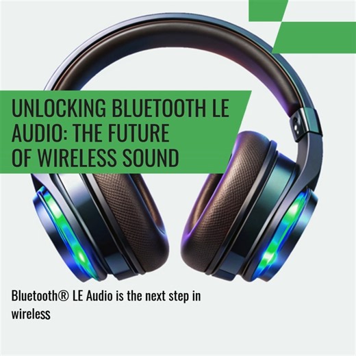 🎧 Step into the future of wireless sound with Bluetooth® LE Audio! 🎧 This high-efficiency, low-latency audio technology with multi-stream capabilities, delivers crystal-clear sound for gaming, smart homes, and healthcare devices. Discover how this next-generation audio technology is redefining how we connect, listen, and interact on this technical article: https://bit.ly/48uVuSj | Newark Electronics