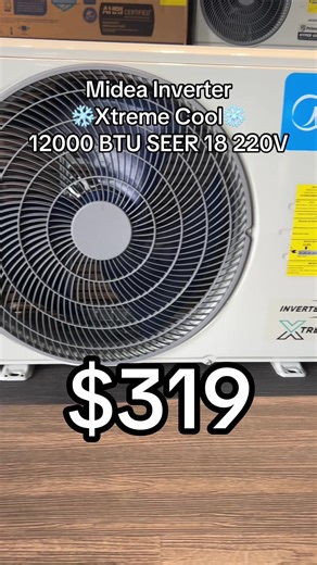 Midea Inverter Xtreme Cool 12,000 BTU – Oferta Especial