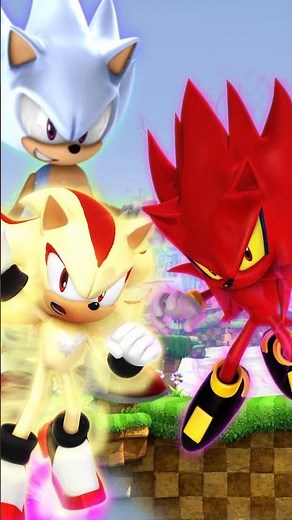 Shadow and Sonic vs Nazo. Who is the strongest?