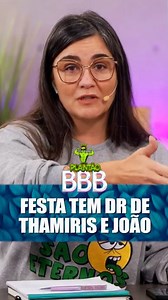 44K views · 499 reactions | A festa foi um flop e até os próprios participantes tão admitindo! E a Thamiris que teve uma DR com o João, mas depois já tava agarrada nele de novo! Ou era outro João? Perdeu os últimos acontecimentos do BBB25? Vem conferir o "Plantão do BBB" no nosso canal do YouTube e fique por dentro. #webtvbrasileira #webtv #BBB25 #BBB | Web TV Brasileira | Facebook