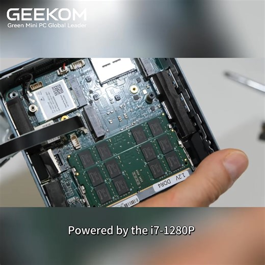 ⚡ Tired of bulky desktops that waste power and take up space? ⚡ Meet the GEEKOM IT12 Mini PC – compact, efficient, and powerful. 🔥 Intel® Core™ i7-1280P (14C/20T) – smooth multitasking, gaming & editing 💡 Just 28W TDP – only 1/12 the power of a traditional desktop 🖥️ Quad 4K & up to 8K displays – perfect for productivity & media 💾 Up to 64GB RAM 5TB storage – speed & capacity combined 📡 Stable Wi-Fi 6E shock-absorbing design for long-lasting performance 🔗 6×USB (incl. 2×USB4), SD reader, K