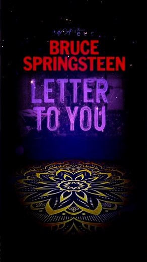 BRUCE SPRINGSTEEN: One Minute You're Here