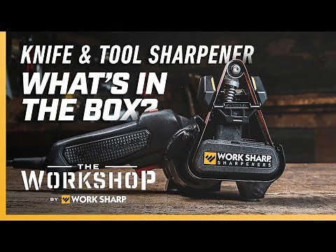Work Sharp Knife and Tool Sharpener Mk.2 What's in the box