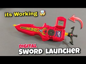 Digital sword launcher review | pocket toon
