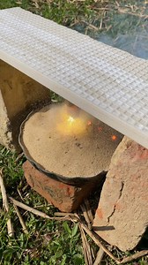 2.3M views · 10K reactions | I Made Glass From Sand #AmaZing #mrhelal #reels #experiment | MrHelal | Facebook