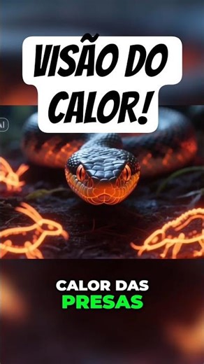 Snakes can see heat! Natural infrared #Snakes #Animals #Curiosities #Shorts #AnimalScience